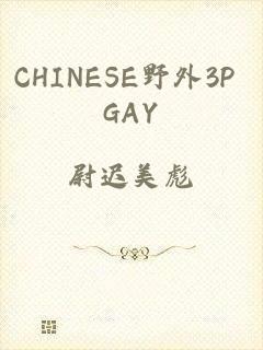 CHINESE野外3P GAY